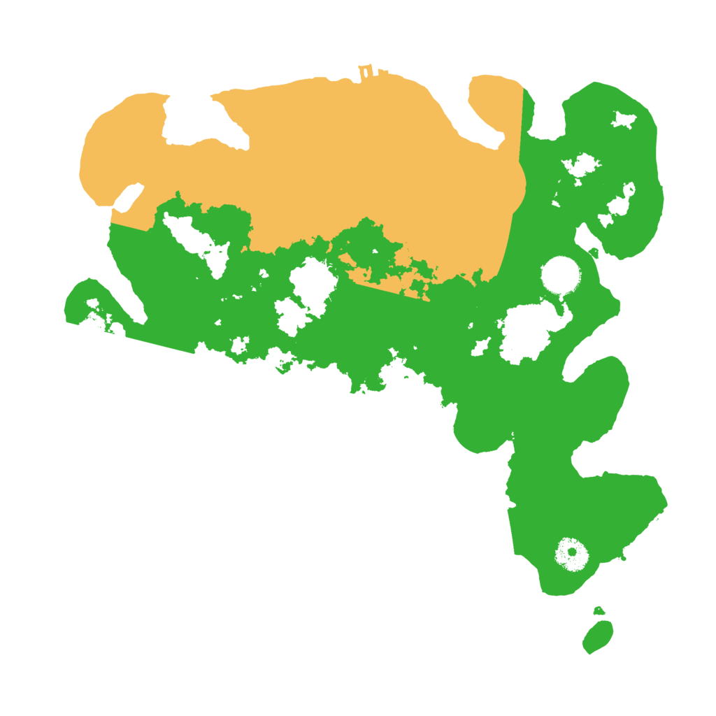 Biome Rust Map: Procedural Map, Size: 3300, Seed: 1771979037