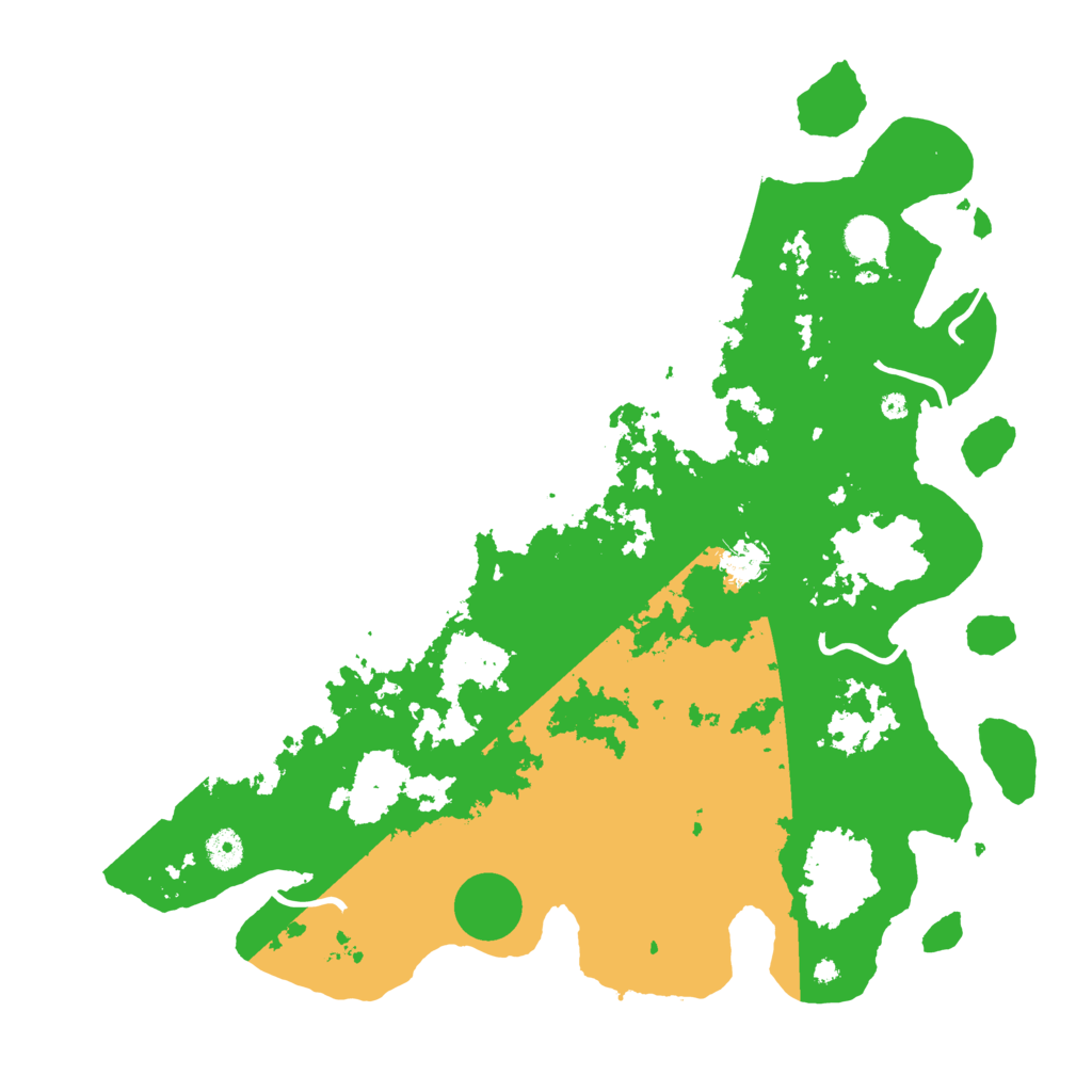 Biome Rust Map: Procedural Map, Size: 4250, Seed: 58600823