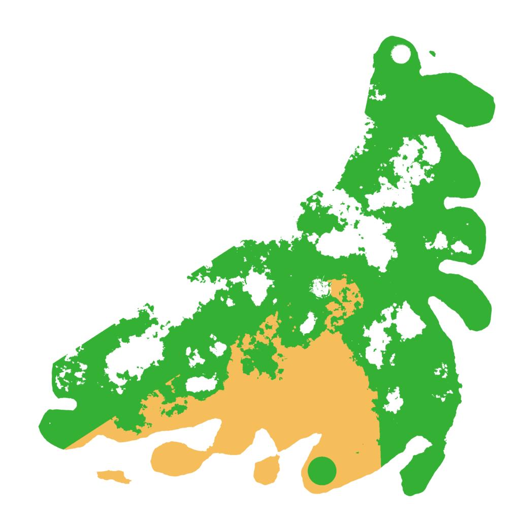 Biome Rust Map: Barren, Size: 4800, Seed: 544550025