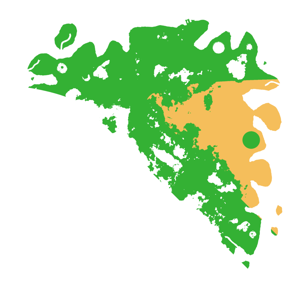 Biome Rust Map: Procedural Map, Size: 4500, Seed: 1915155183