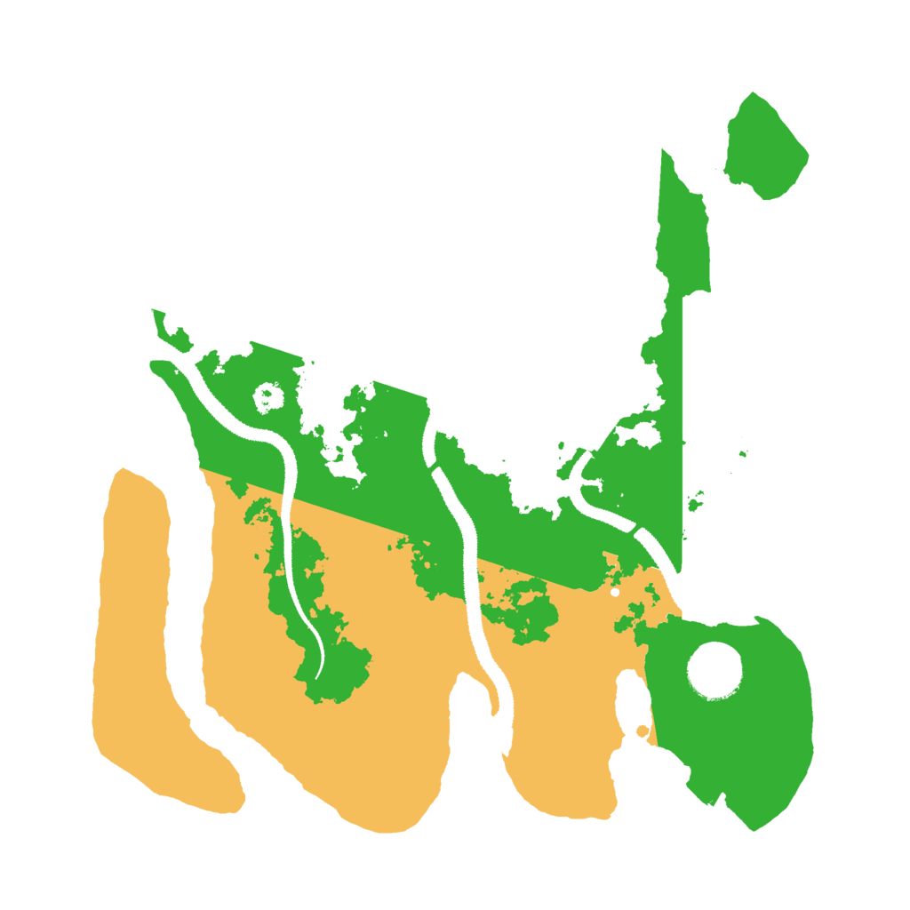 Biome Rust Map: Procedural Map, Size: 3000, Seed: 8132022