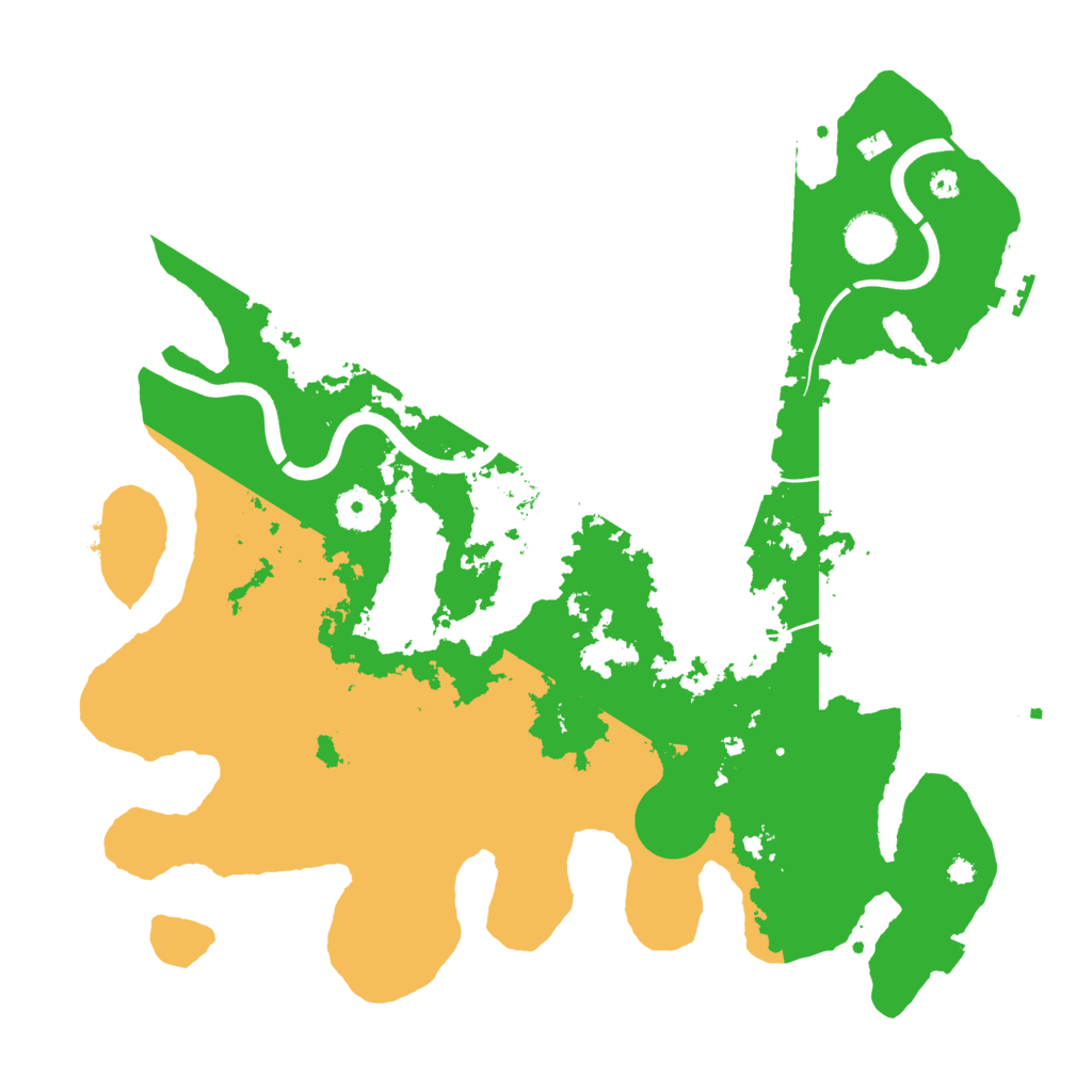 Biome Rust Map: Procedural Map, Size: 3750, Seed: 37842