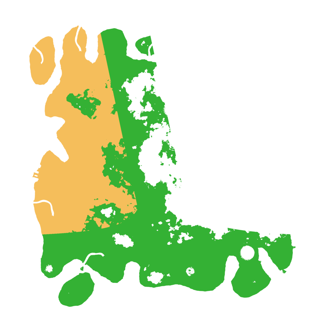 Biome Rust Map: Procedural Map, Size: 4000, Seed: 1851801809