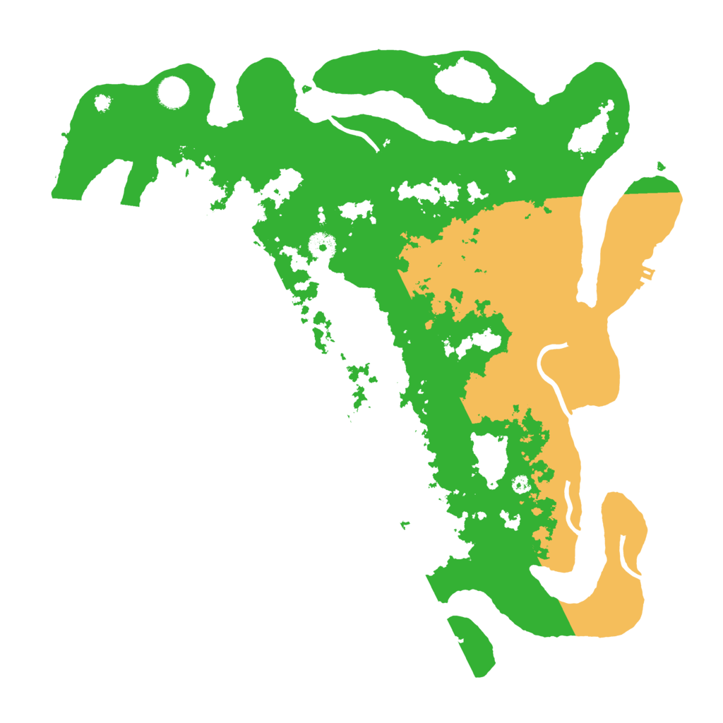 Biome Rust Map: Procedural Map, Size: 4000, Seed: 56622785