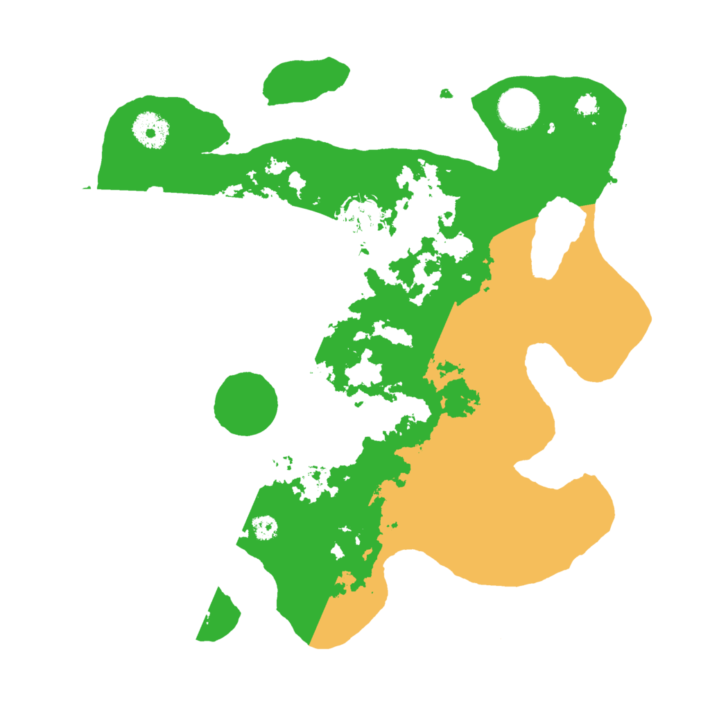 Biome Rust Map: Procedural Map, Size: 3000, Seed: 7291450