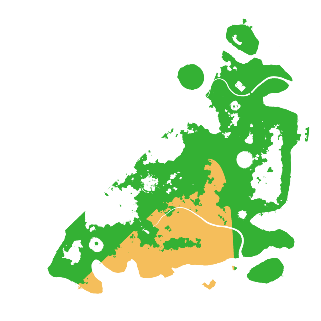 Biome Rust Map: Procedural Map, Size: 3400, Seed: 1352452628