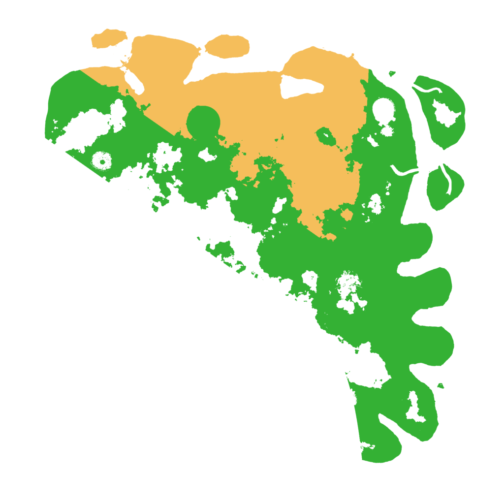 Biome Rust Map: Procedural Map, Size: 4000, Seed: 455675