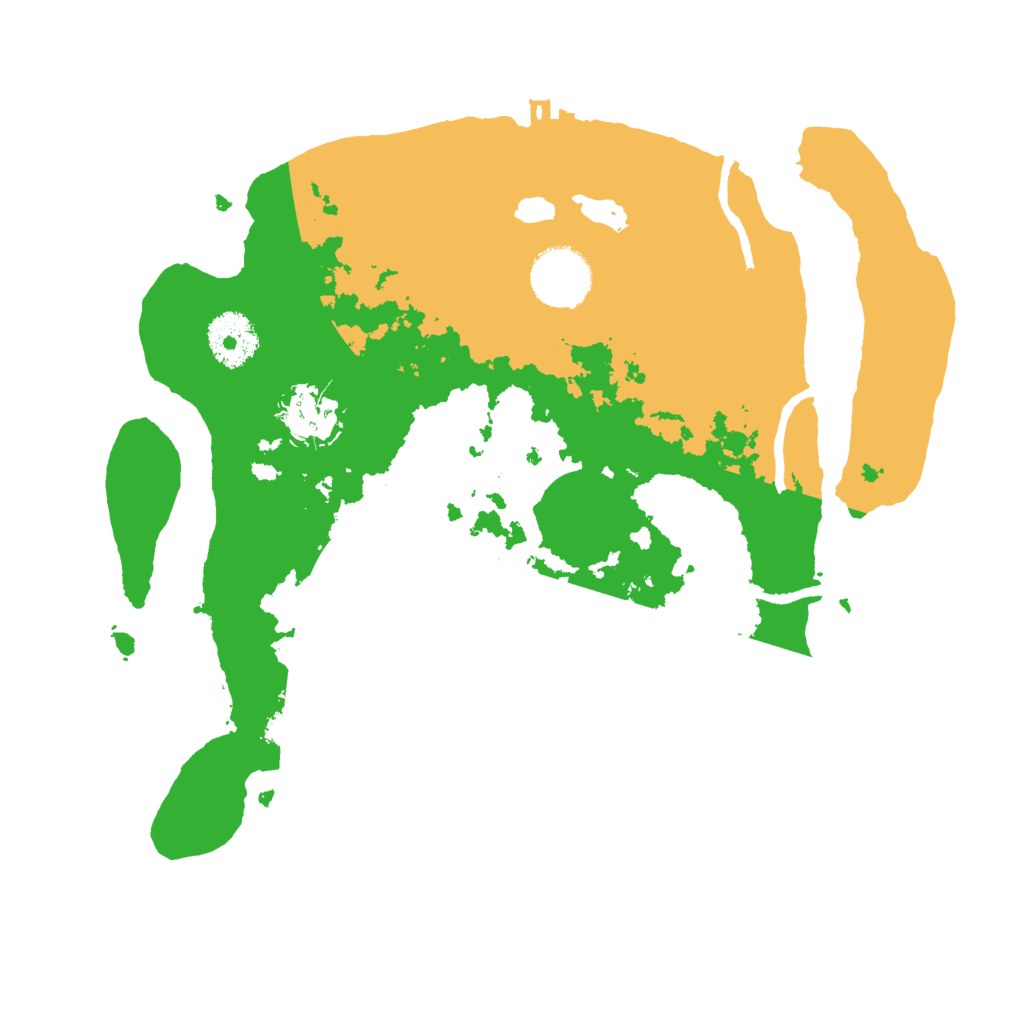 Biome Rust Map: Procedural Map, Size: 3000, Seed: 475950244