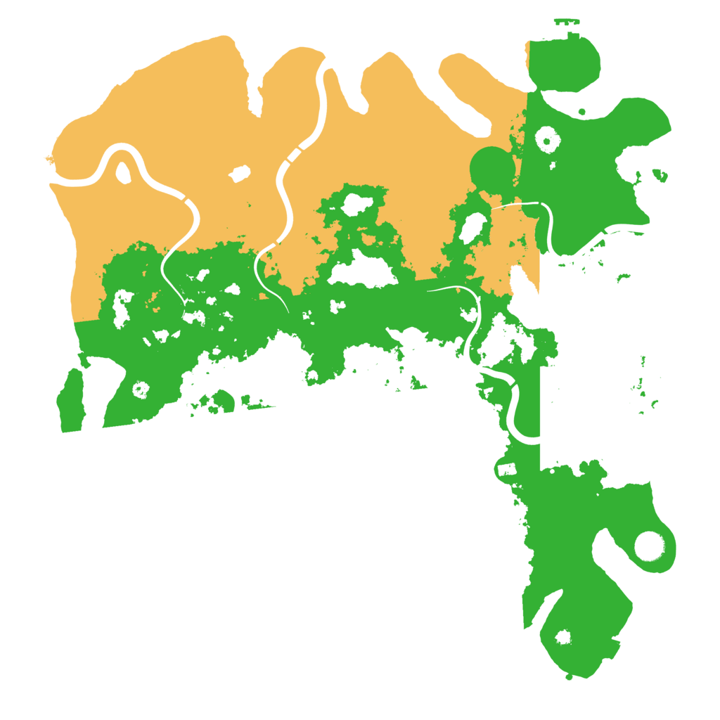 Biome Rust Map: Procedural Map, Size: 4300, Seed: 14082022
