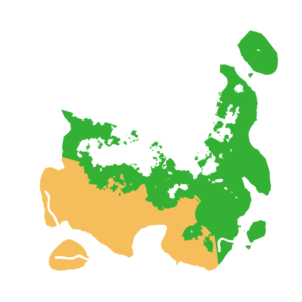 Biome Rust Map: Procedural Map, Size: 3100, Seed: 1895365684