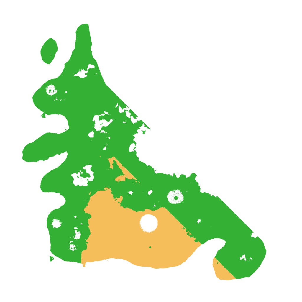 Biome Rust Map: Procedural Map, Size: 3000, Seed: 2501