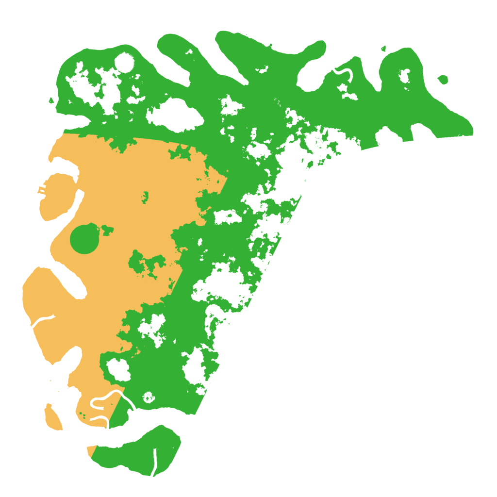 Biome Rust Map: Procedural Map, Size: 4500, Seed: 986732311