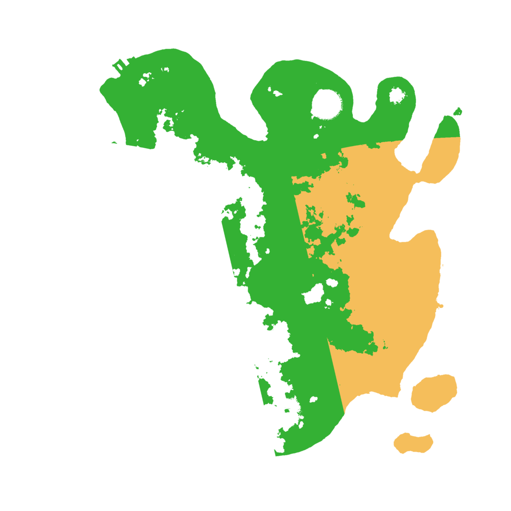 Biome Rust Map: Procedural Map, Size: 3000, Seed: 12575211