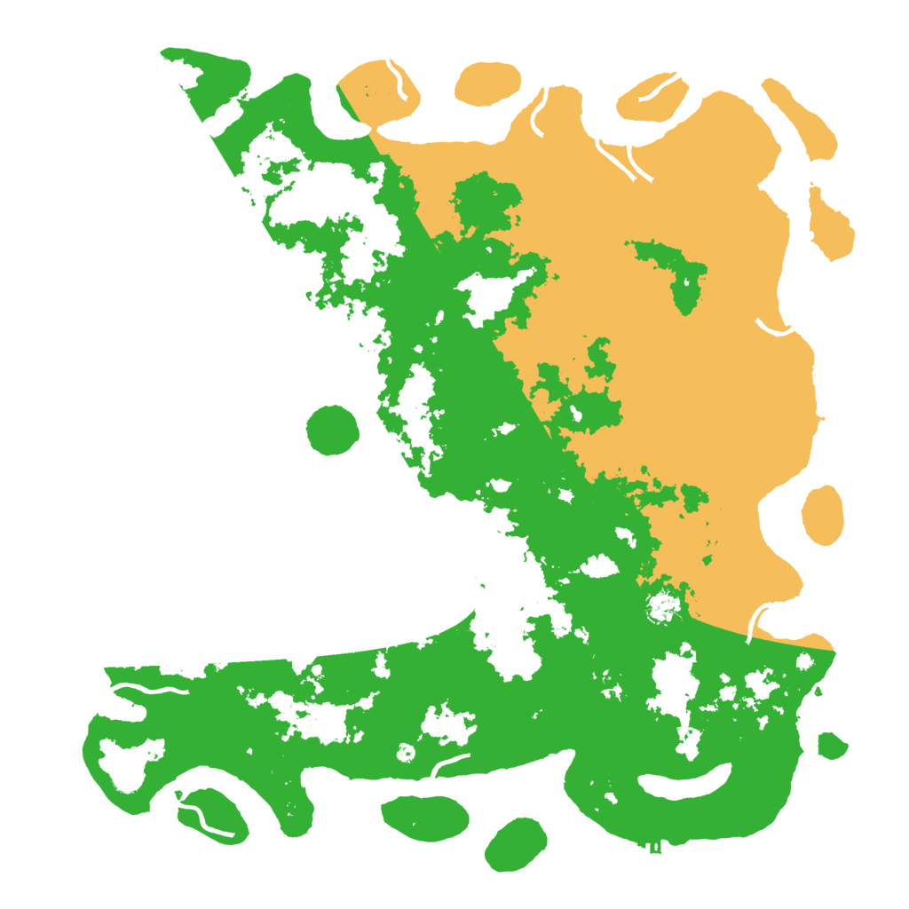 Biome Rust Map: Procedural Map, Size: 5000, Seed: 1522798764