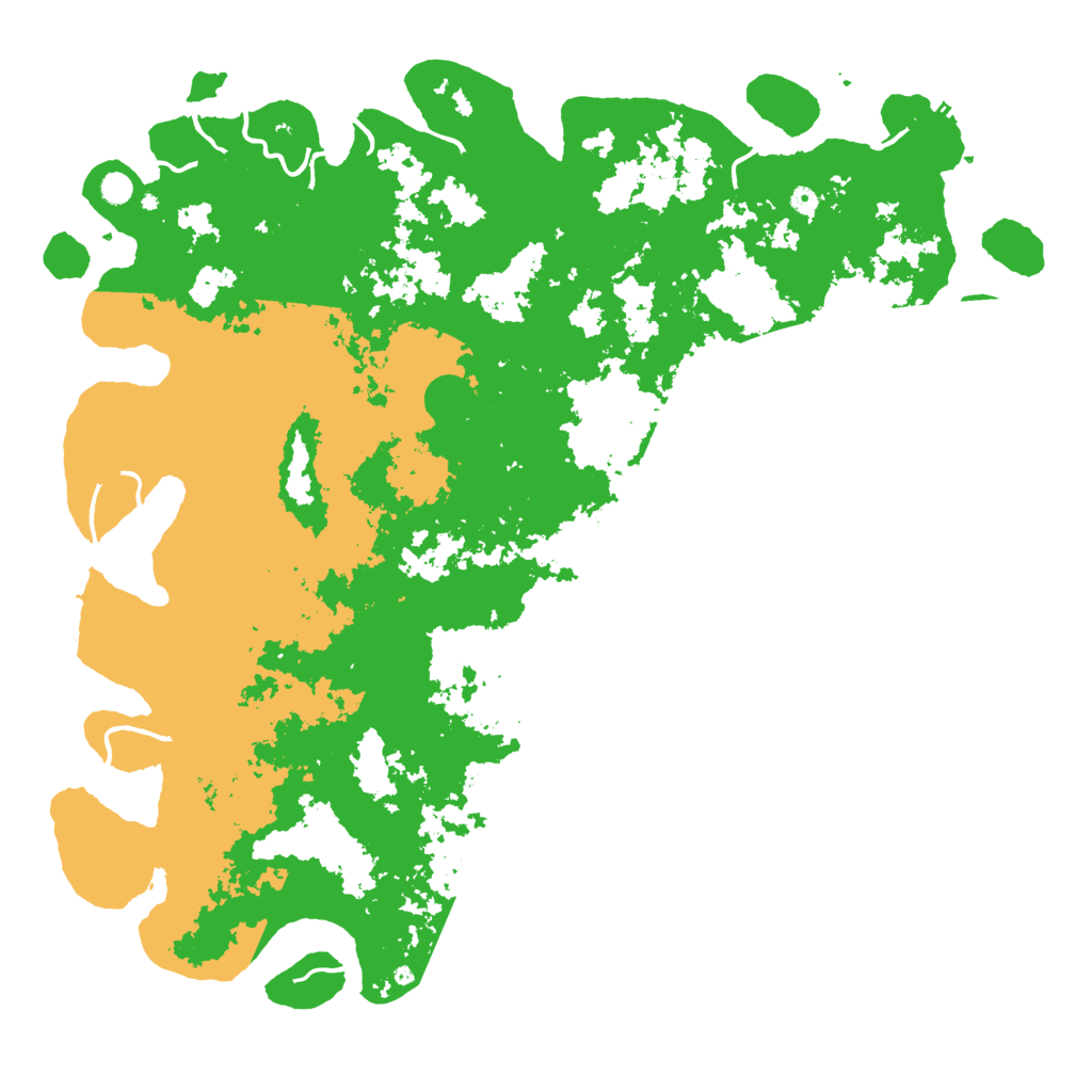 Biome Rust Map: Procedural Map, Size: 6000, Seed: 1669398346