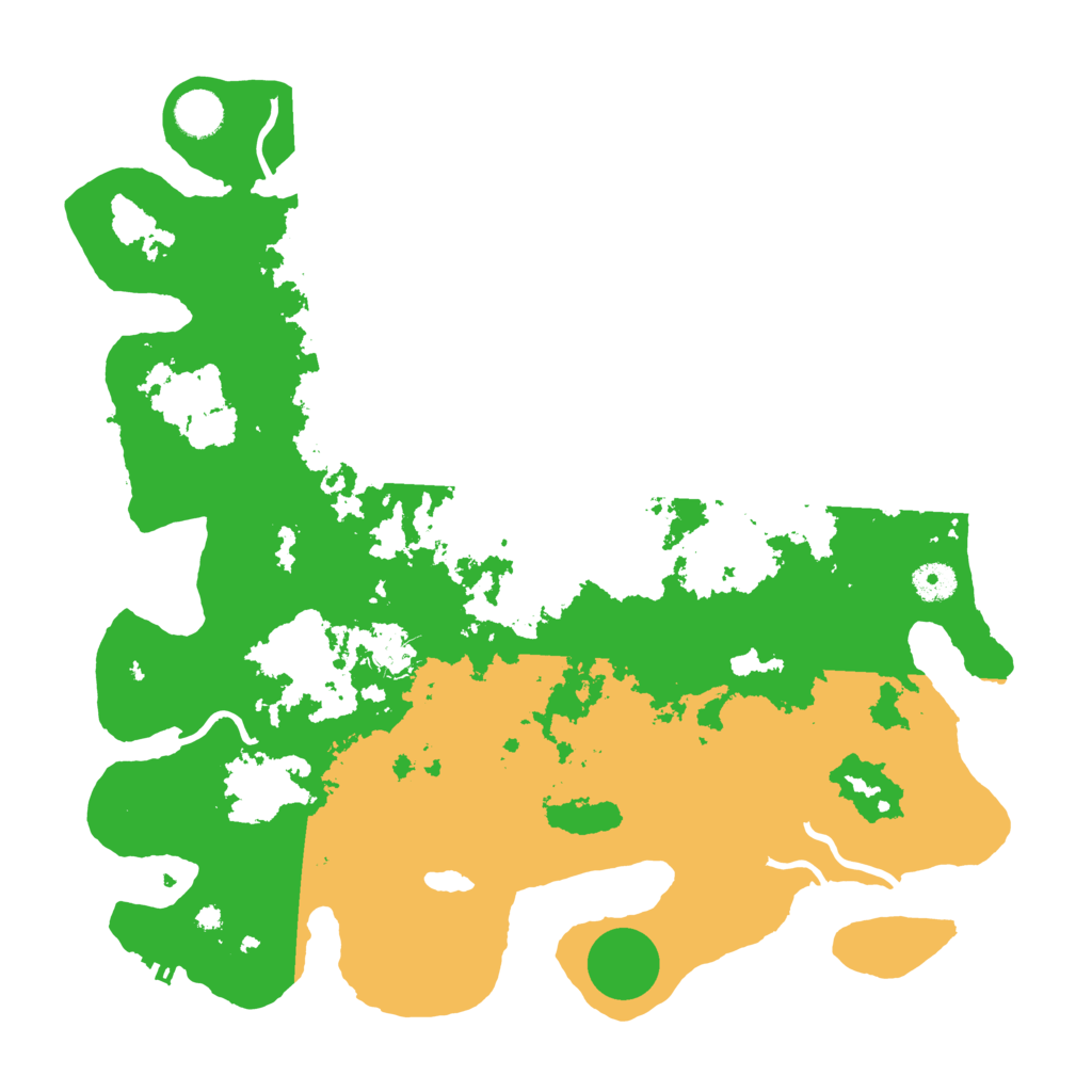 Biome Rust Map: Procedural Map, Size: 4000, Seed: 227022164