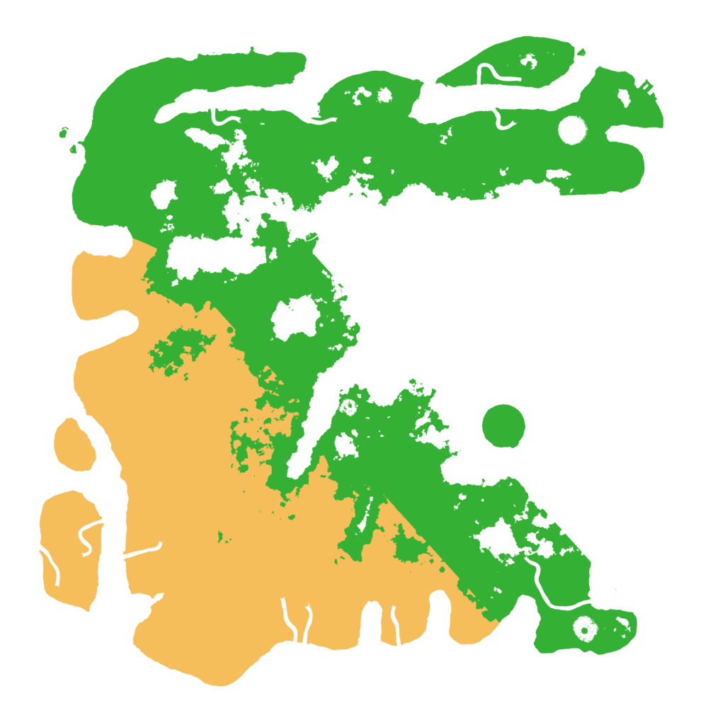 Biome Rust Map: Procedural Map, Size: 4500, Seed: 2389175