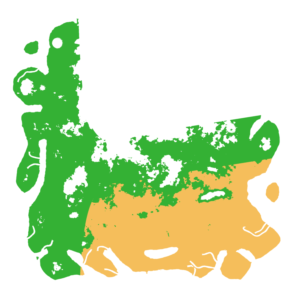 Biome Rust Map: Procedural Map, Size: 5000, Seed: 775241863