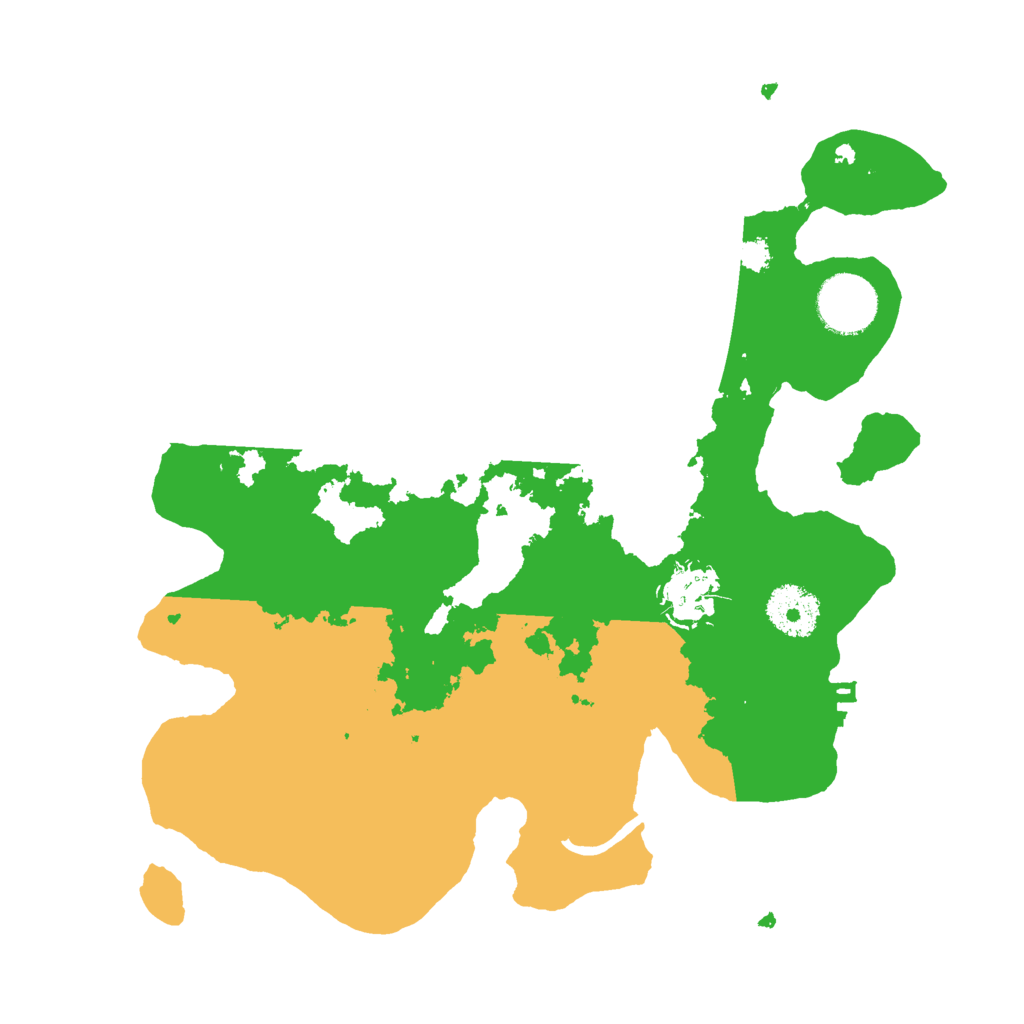 Biome Rust Map: Procedural Map, Size: 3000, Seed: 299625102