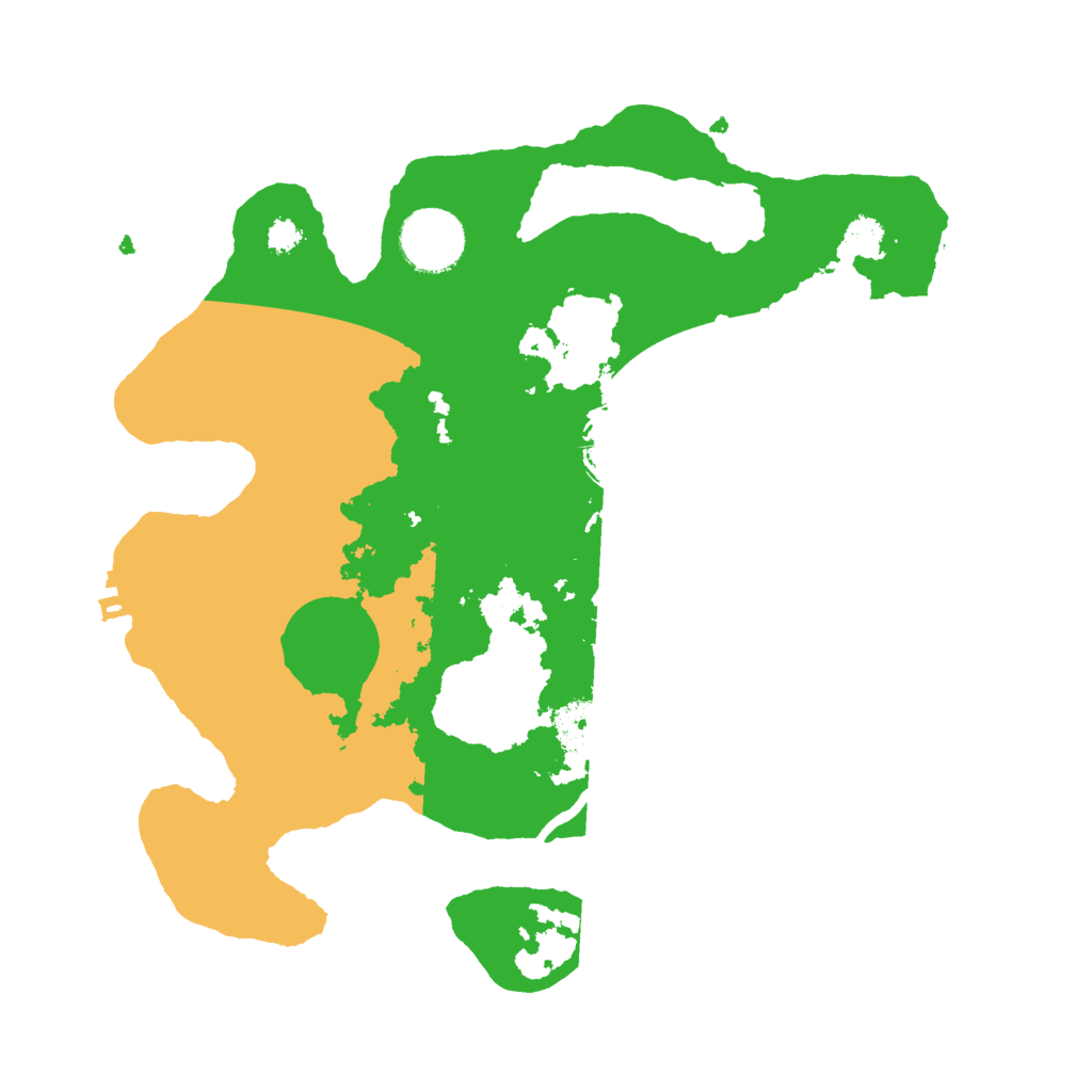 Biome Rust Map: Procedural Map, Size: 3000, Seed: 1331295878