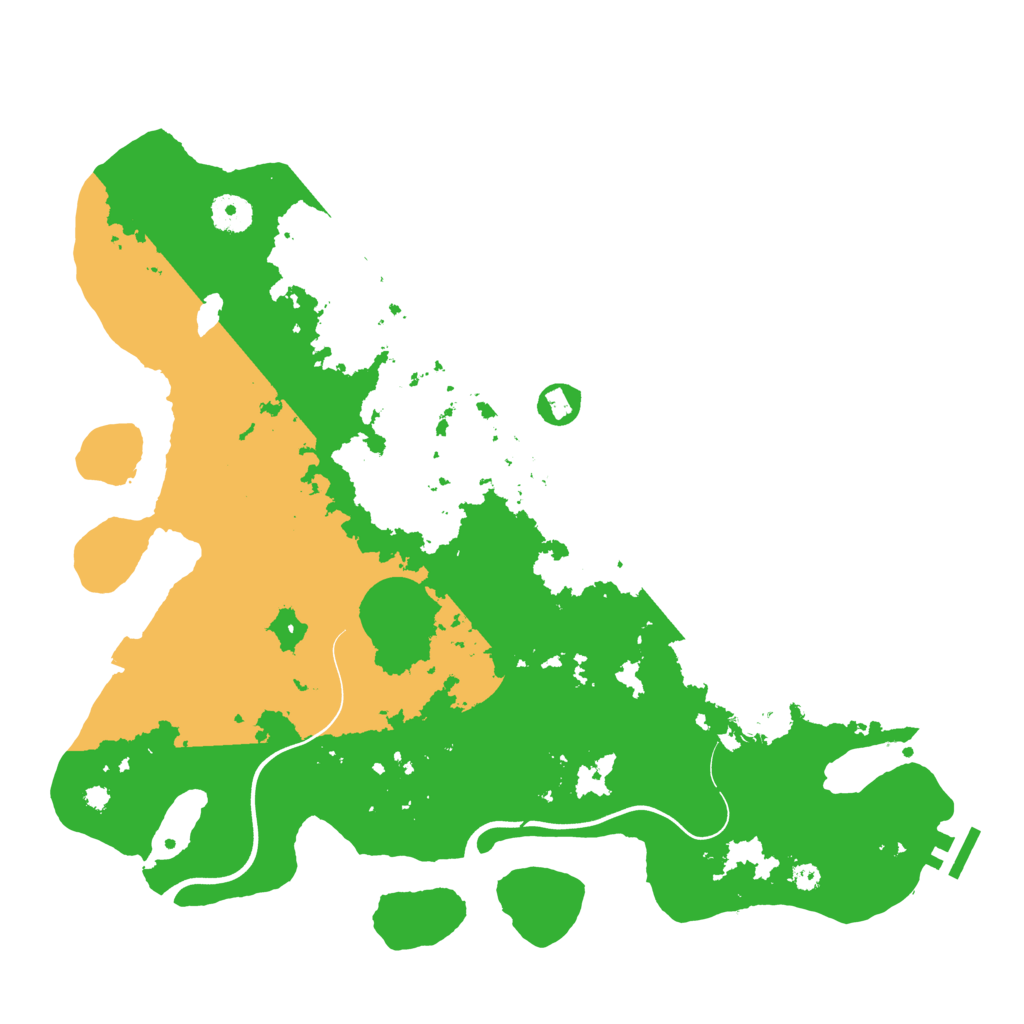 Biome Rust Map: Procedural Map, Size: 3850, Seed: 1815066778