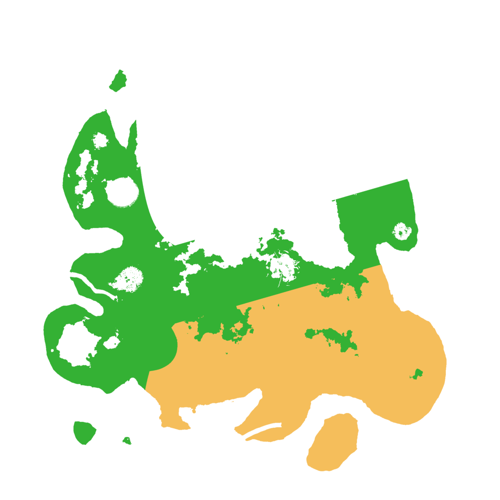 Biome Rust Map: Procedural Map, Size: 3000, Seed: 731337171