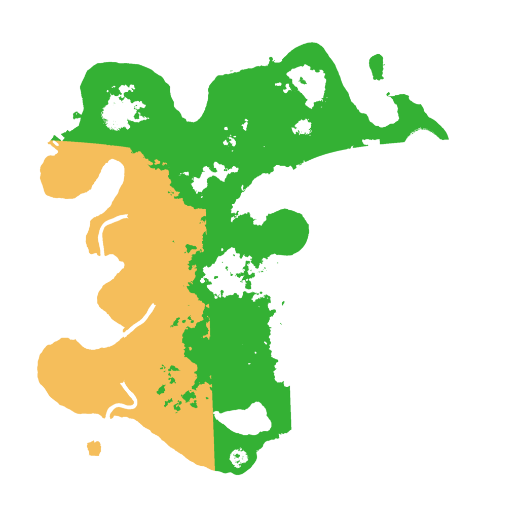 Biome Rust Map: Procedural Map, Size: 3000, Seed: 2111846423