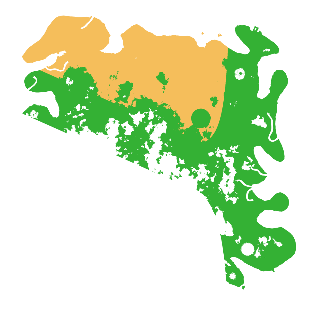 Biome Rust Map: Procedural Map, Size: 4300, Seed: 500