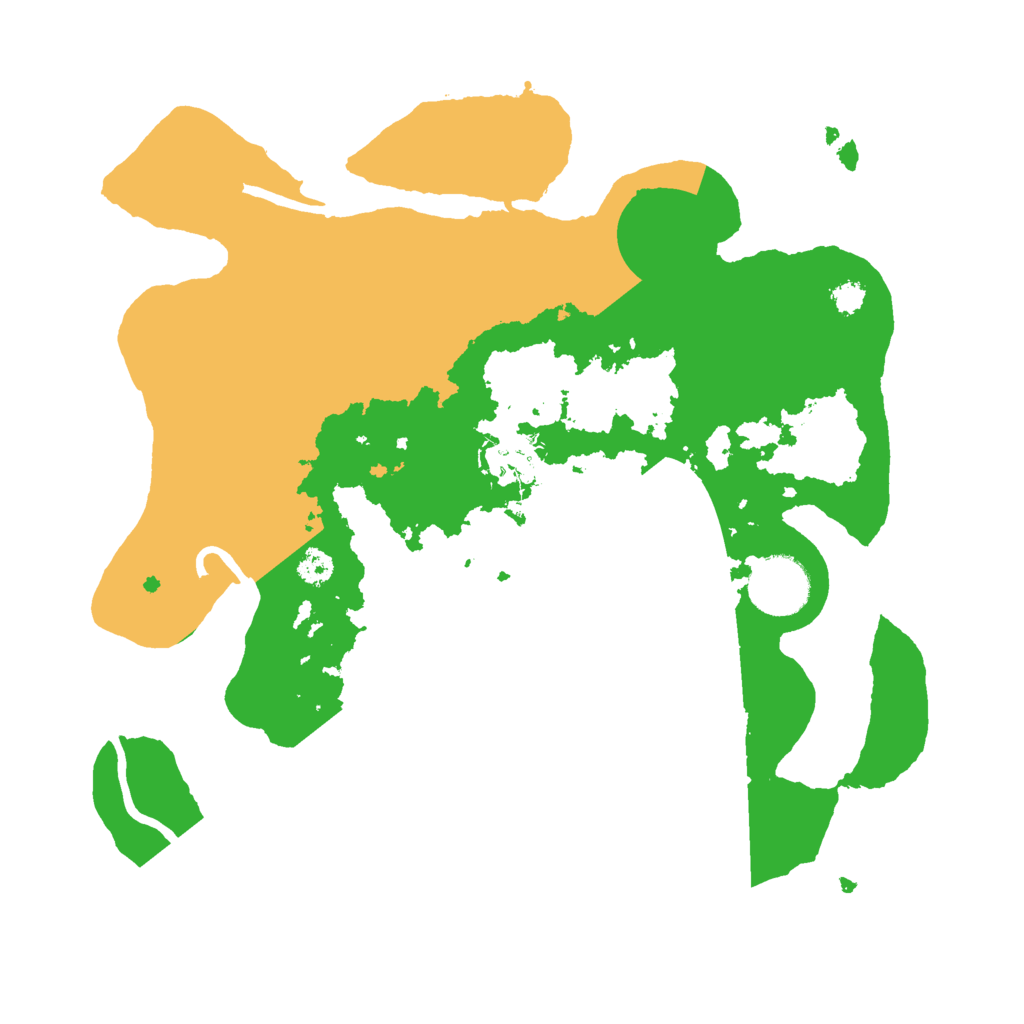 Biome Rust Map: Procedural Map, Size: 3000, Seed: 793379500