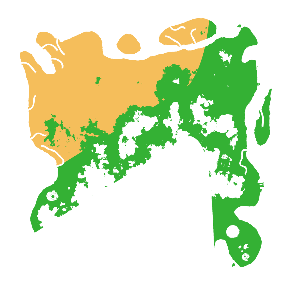 Biome Rust Map: Procedural Map, Size: 4000, Seed: 421824