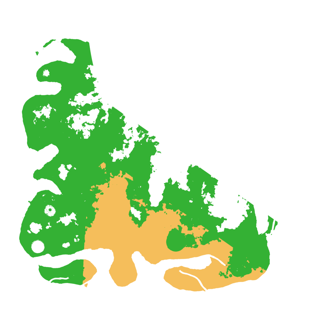 Biome Rust Map: Procedural Map, Size: 4250, Seed: 237353400