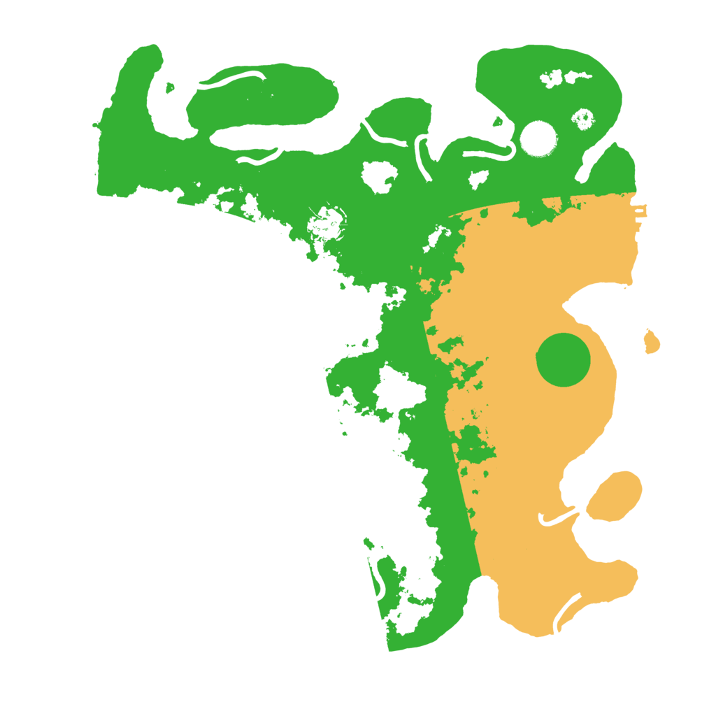 Biome Rust Map: Procedural Map, Size: 3500, Seed: 700222822