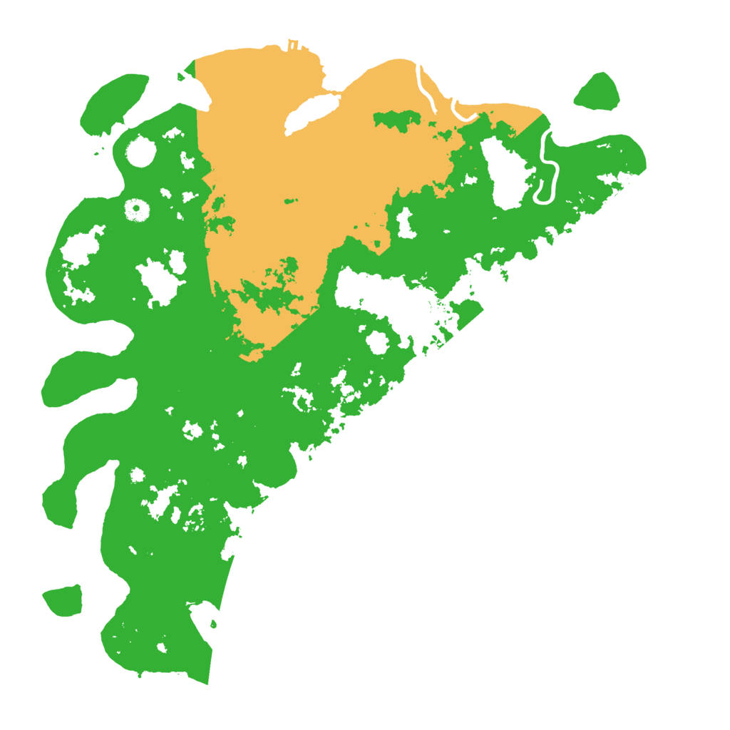Biome Rust Map: Procedural Map, Size: 4500, Seed: 1020765514