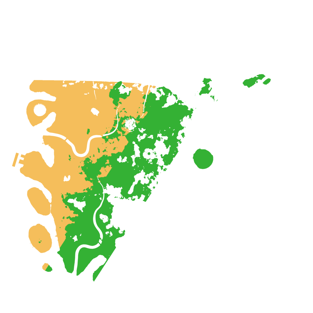 Biome Rust Map: Procedural Map, Size: 4500, Seed: 1920748714