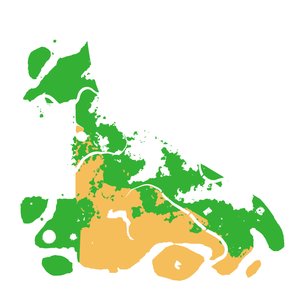 Biome Rust Map: Procedural Map, Size: 4000, Seed: 1589129225