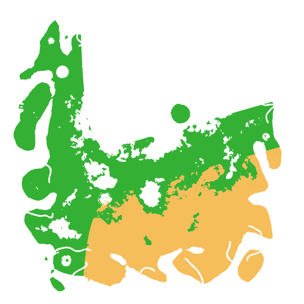 Biome Rust Map: Procedural Map, Size: 4300, Seed: 625503380