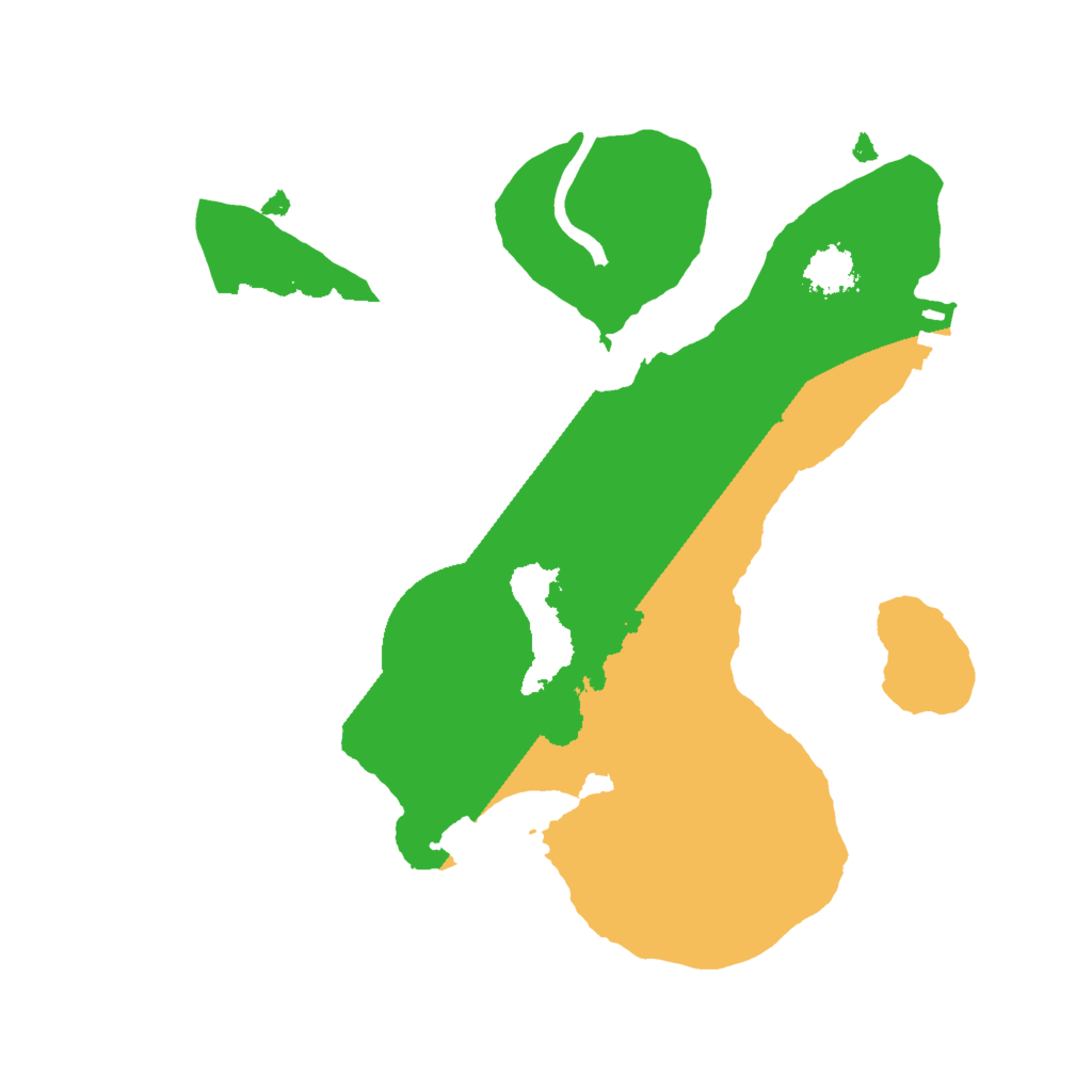 Biome Rust Map: Procedural Map, Size: 2000, Seed: 2093721091