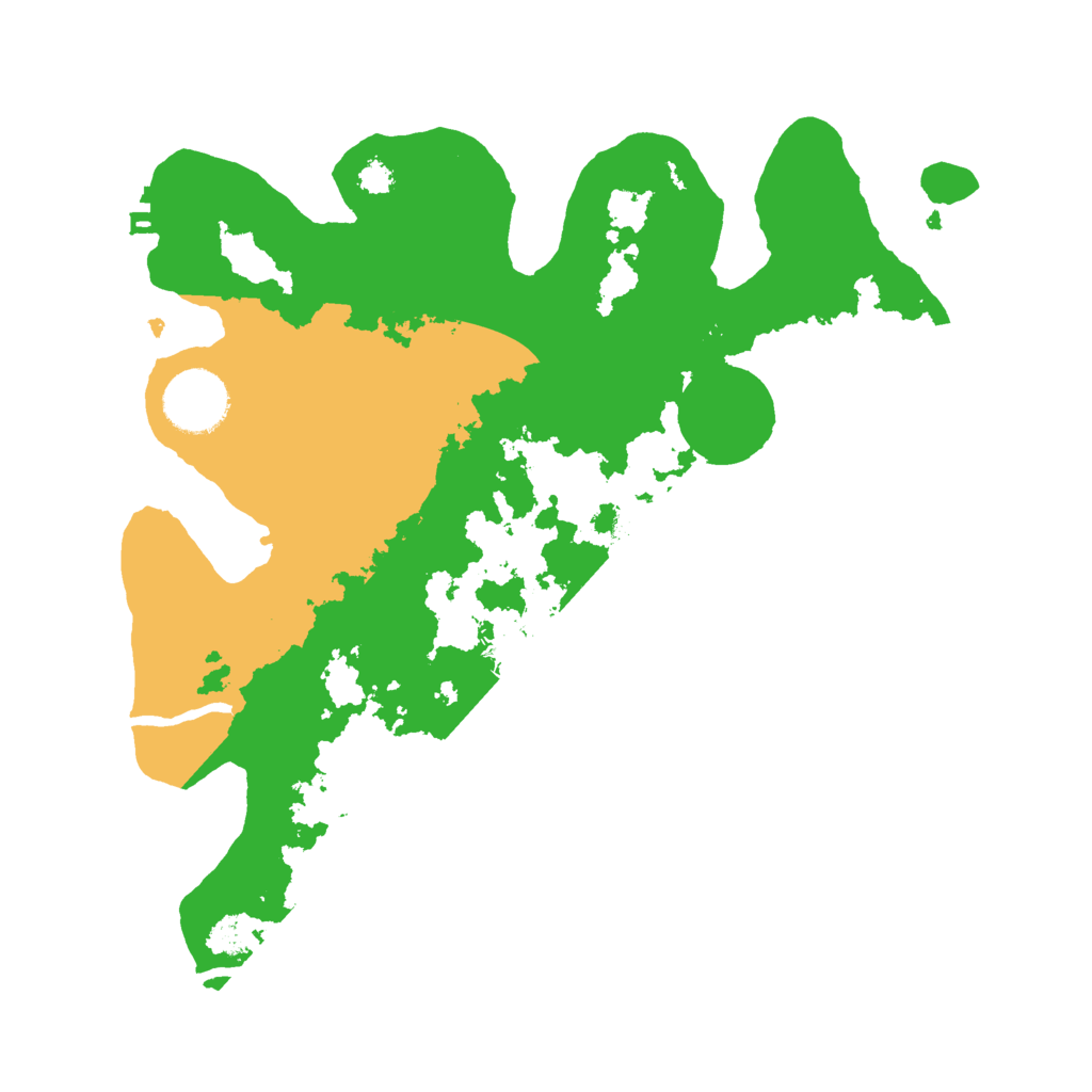 Biome Rust Map: Procedural Map, Size: 3000, Seed: 13463