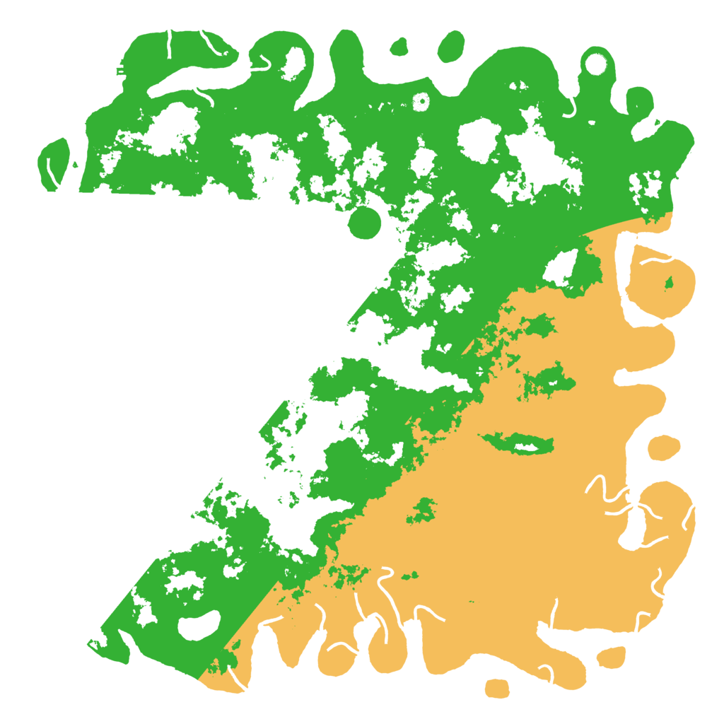 Biome Rust Map: Procedural Map, Size: 6000, Seed: 96
