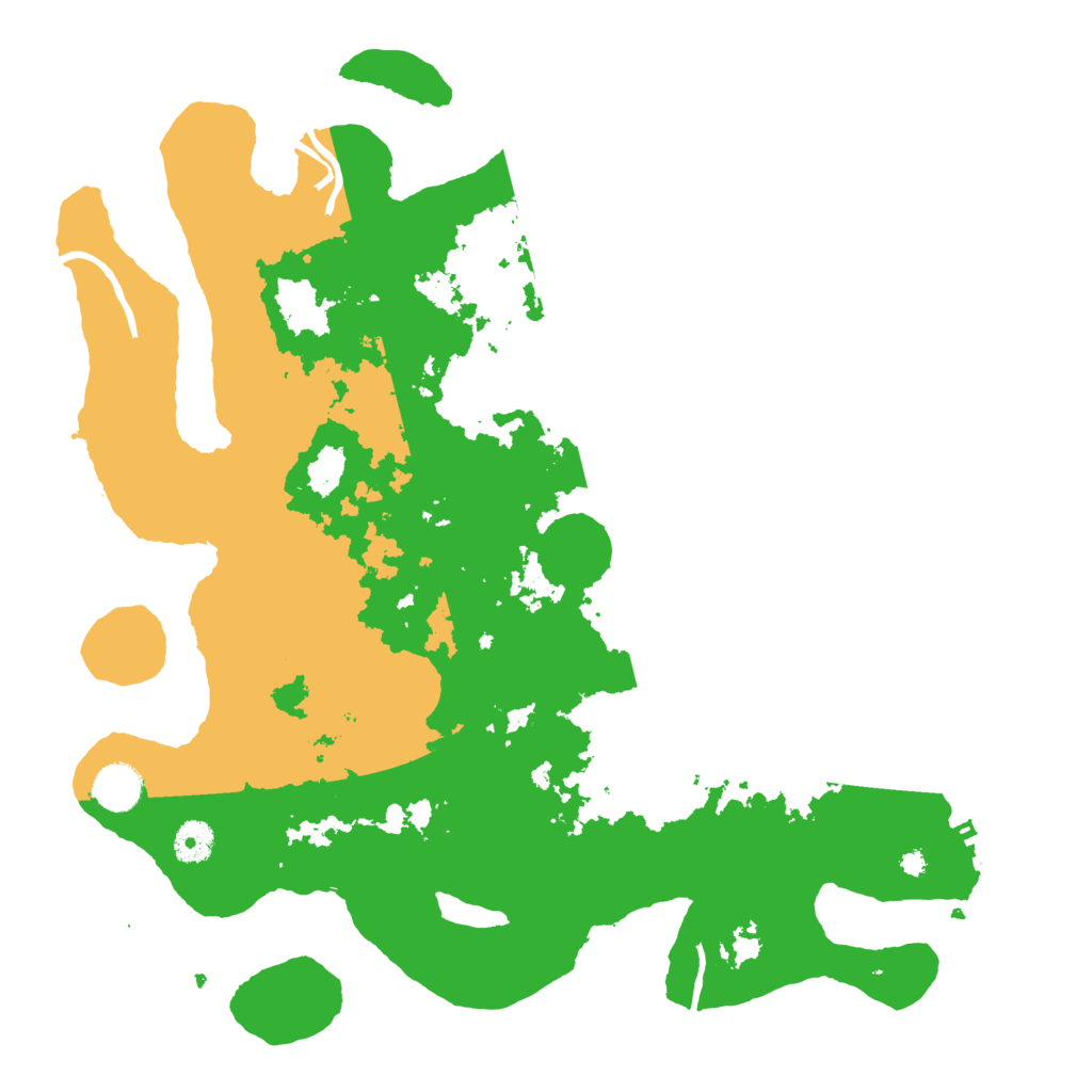 Biome Rust Map: Procedural Map, Size: 4000, Seed: 617651