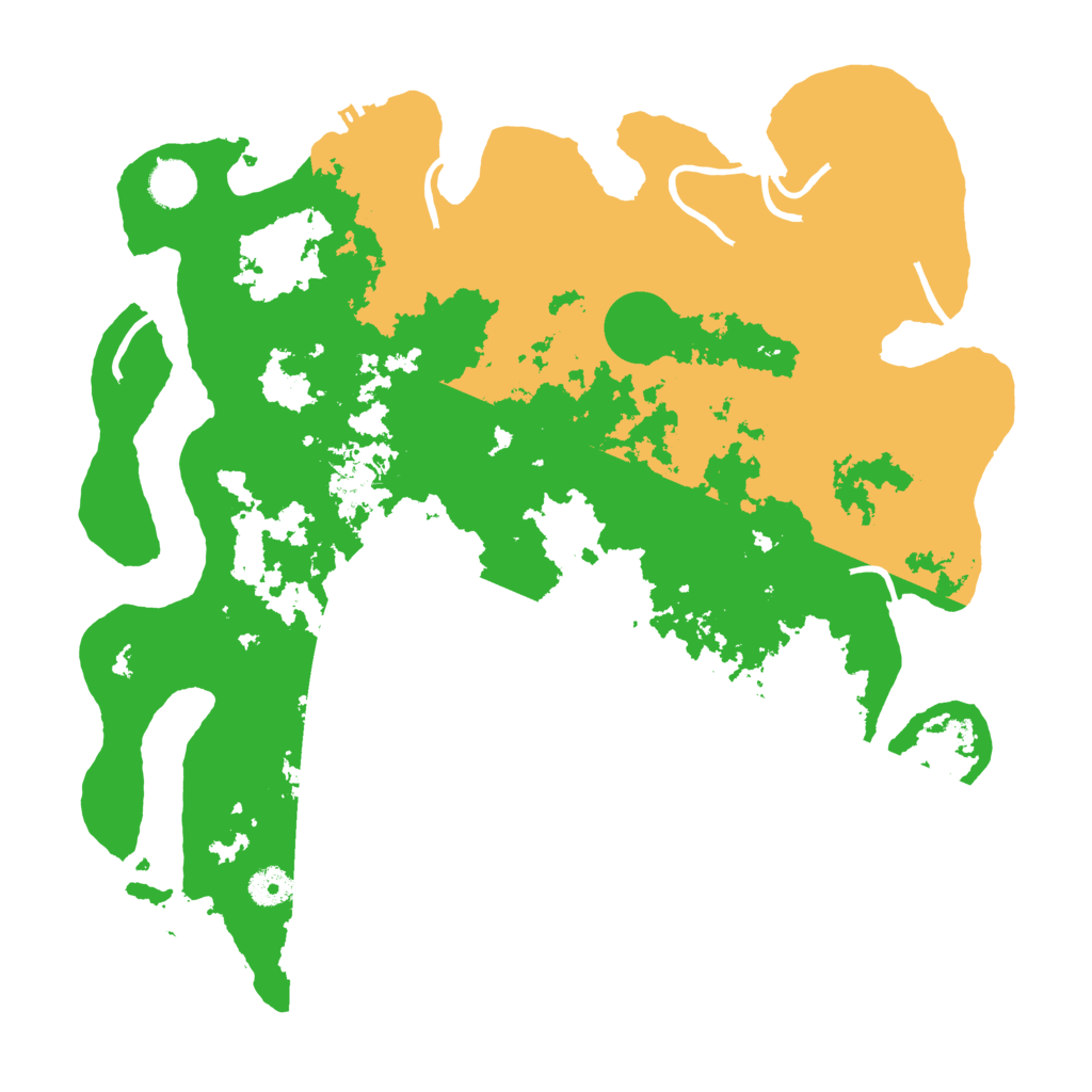 Biome Rust Map: Procedural Map, Size: 4000, Seed: 888888