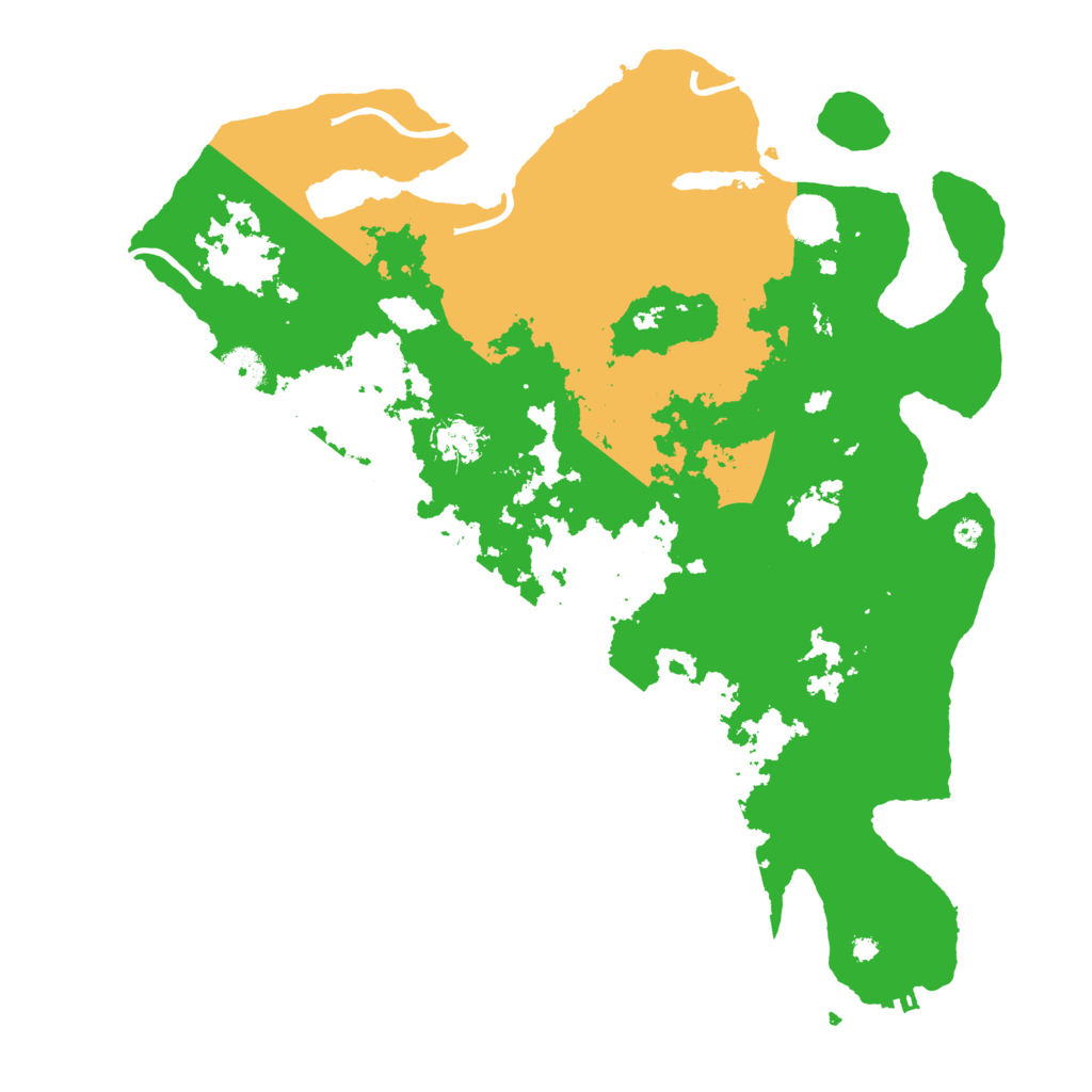 Biome Rust Map: Procedural Map, Size: 4000, Seed: 4792