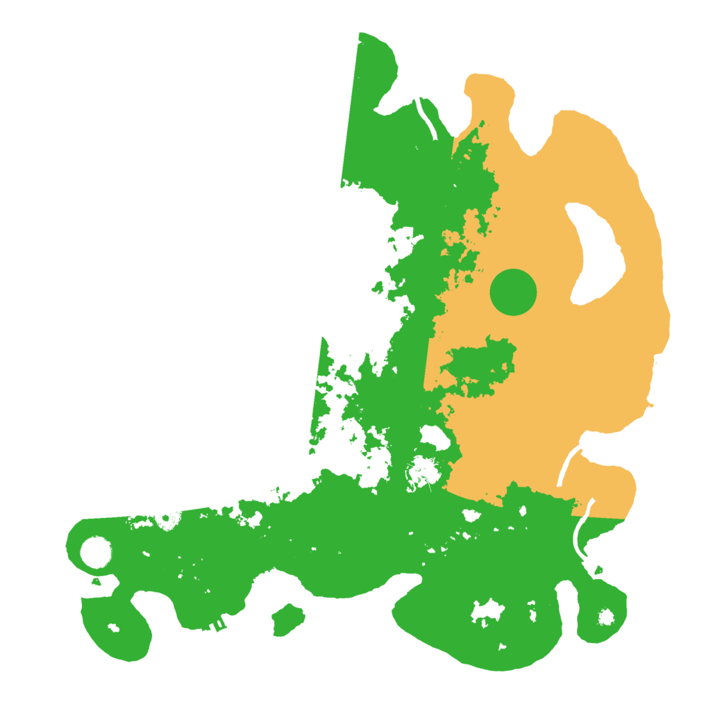 Biome Rust Map: Procedural Map, Size: 4000, Seed: 800249