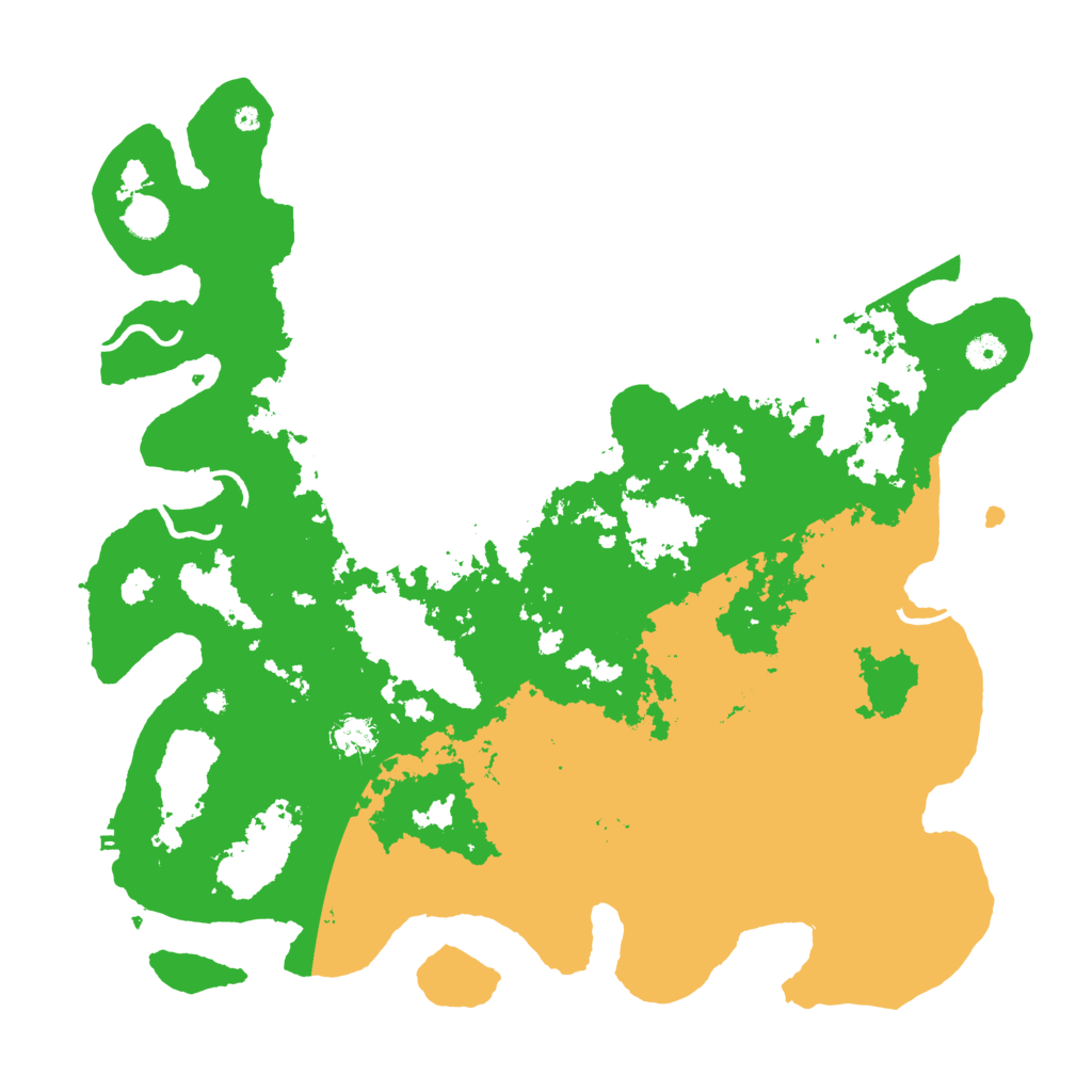 Biome Rust Map: Procedural Map, Size: 4500, Seed: 708575879