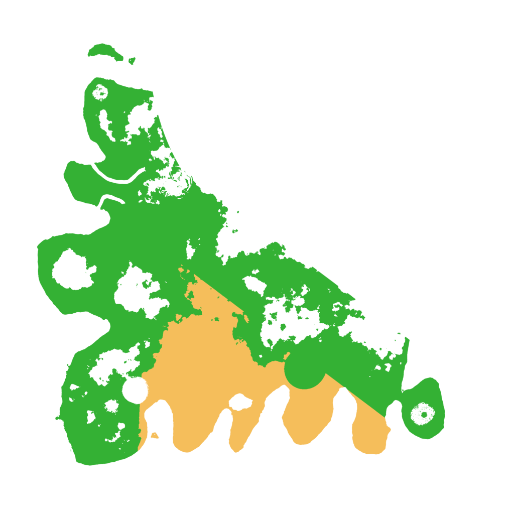 Biome Rust Map: Procedural Map, Size: 3500, Seed: 123456780