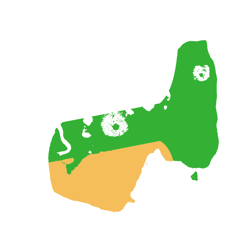 Biome Rust Map: Procedural Map, Size: 1500, Seed: 49999