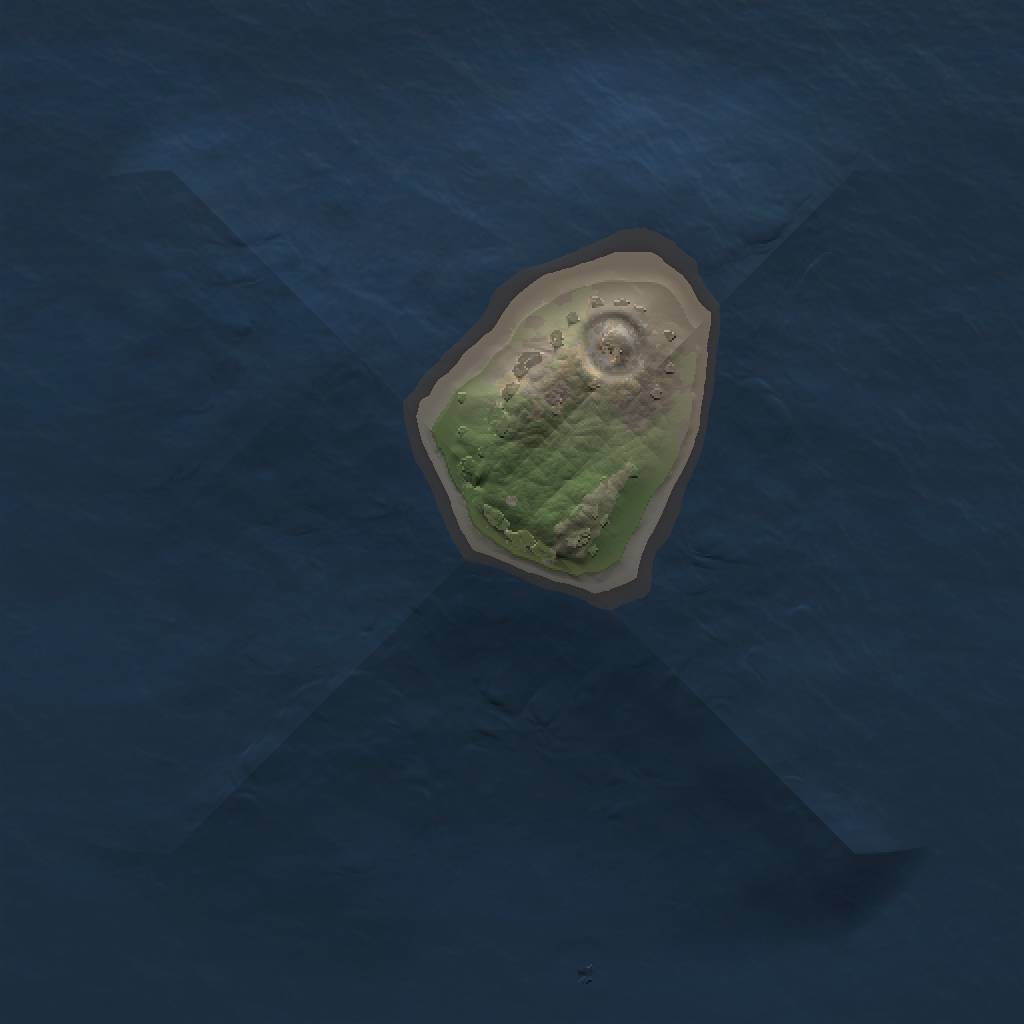 Rust Map: Procedural Map, Size: 1000, Seed: 2003403326, 3 Monuments