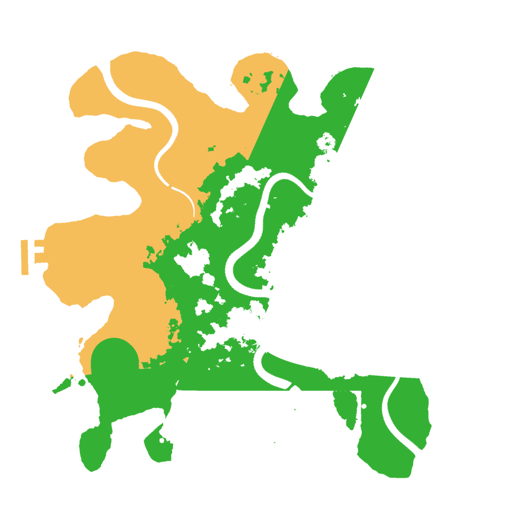 Biome Rust Map: Procedural Map, Size: 3000, Seed: 338720
