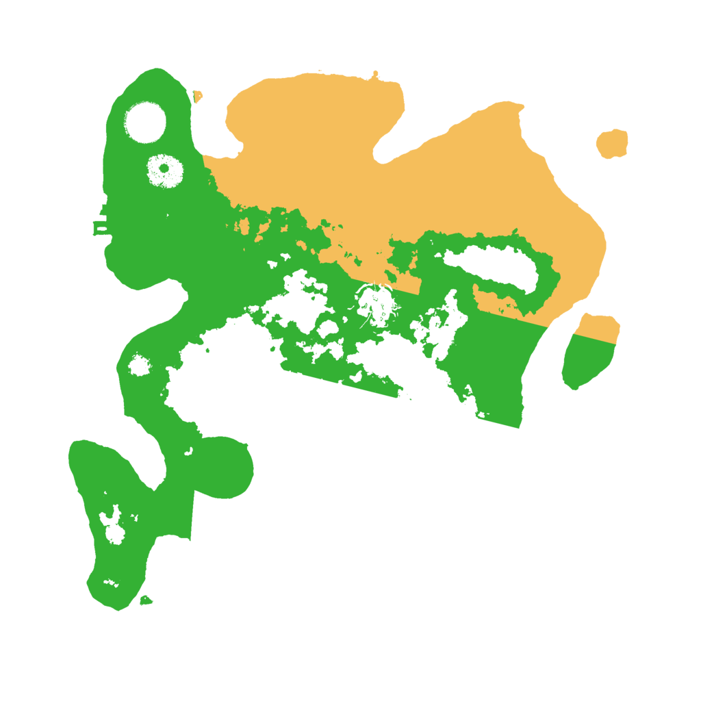 Biome Rust Map: Procedural Map, Size: 3000, Seed: 1818194016