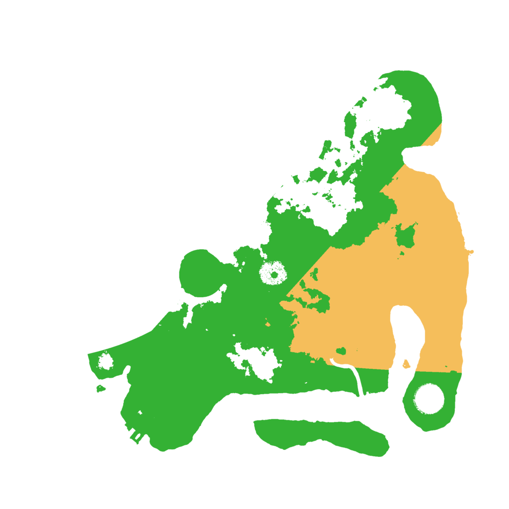 Biome Rust Map: Procedural Map, Size: 3000, Seed: 1482473218